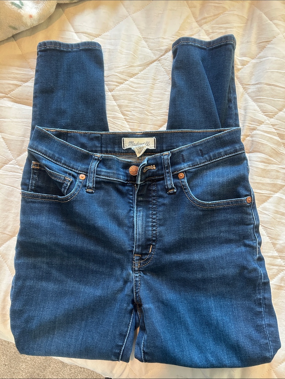 Madewell Jeans in Dark Blue Denim